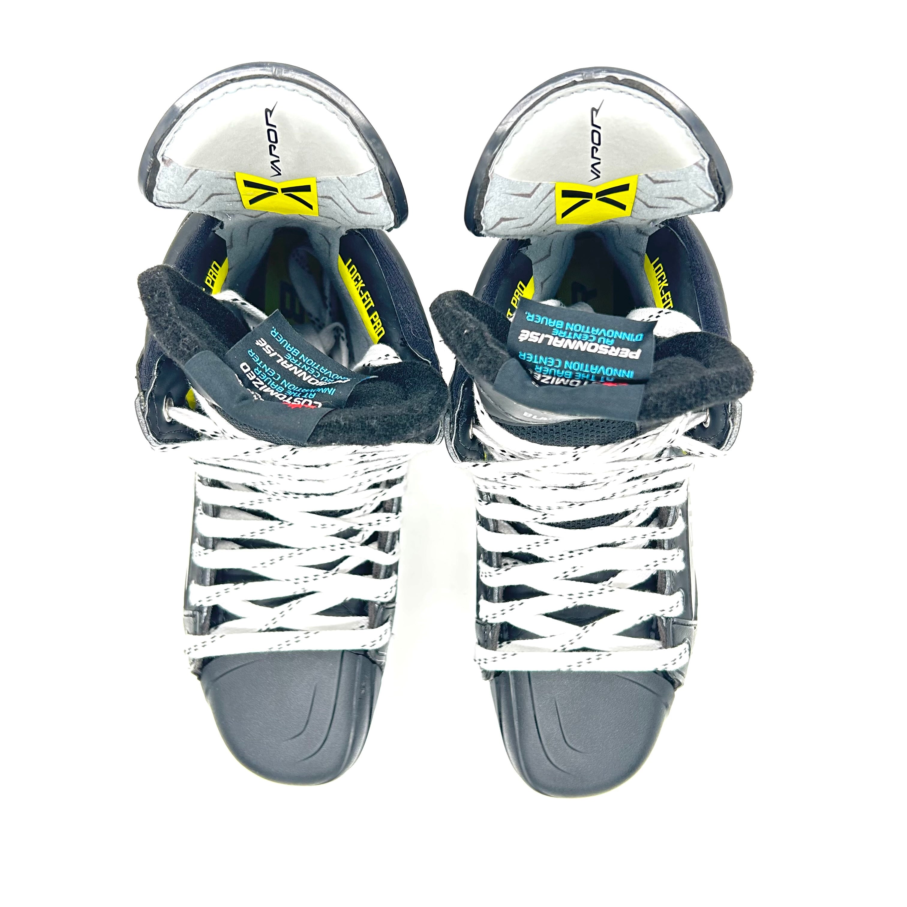 Bauer Vapor Hyperlite 2 – Patins de hockey Pro Stock – Taille 9,5D